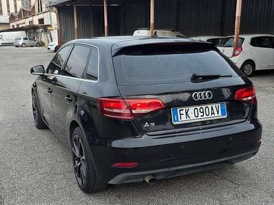 Usata Audi A3 Ambiente 116 CV (85 kW) 2017 Nero Berlina