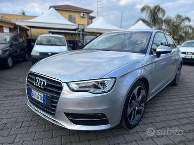 Usata Audi A3 Ambition 105 CV (77 kW) 2014 Grigio Berlina
