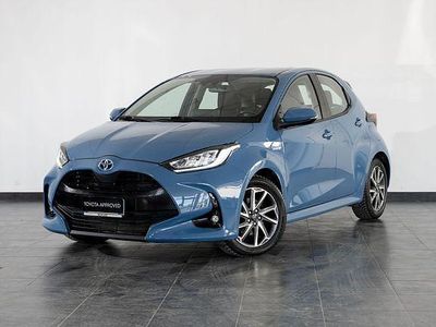 Usata Toyota Yaris Hybrid Trend 115 CV (84 kW) 2021 Blu Utilitaria