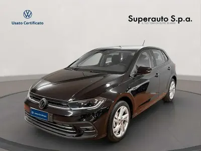 Usata VW Polo Style 95 CV (69 kW) 2024 Nero Berlina