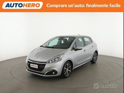 Usata Peugeot 208 Allure 101 CV (74 kW) 2016 Grigio Utilitaria