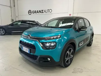 Usata Citroën C3 Shine 102 CV (75 kW) 2022 Blu Utilitaria