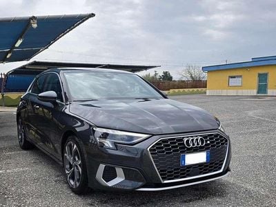 Usata Audi A3 Advanced 116 CV (85 kW) 2020 Grigio Berlina
