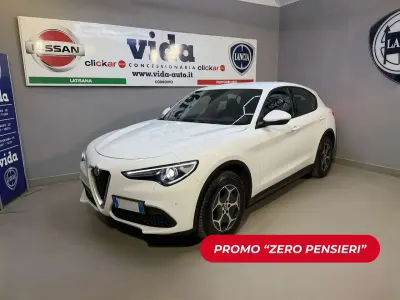 Usata Alfa Romeo Stelvio Business 201 CV (147 kW) 2022 Bianco SUV