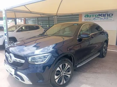 Usata Mercedes GLC300 Business 194 CV (142 kW) 2022 Blu montecarlo SUV