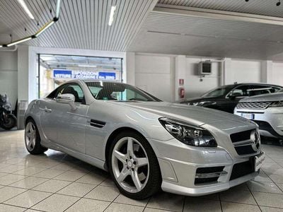 Usata Mercedes SLK200 AMG line 184 CV (135 kW) 2011 Argento Cabrio