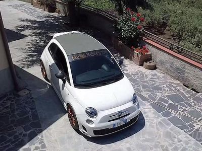 Bianco Usata 2014 Abarth 595C Cabrio | 15.000 € (Cara)