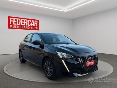 Usata Peugeot 208 Active 75 CV (55 kW) 2022 Nero Utilitaria