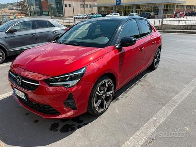 Usata Opel Corsa GS Line 101 CV (74 kW) 2021 Rosso Berlina