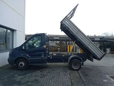 Usata Ford Transit 131 CV (96 kW) 2018 Blu/azzurro Furgone