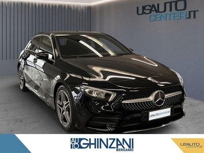 Usata Mercedes A180 Premium 116 CV (85 kW) 2019 Nero Utilitaria