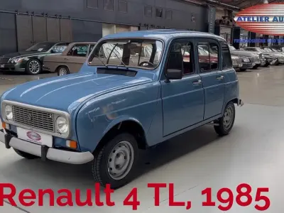 Usata Renault R4 29 CV (21 kW) 1985 Blu Berlina