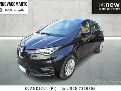 Usata Renault Zoe Zen 100 kW (136 CV) 2020 Nero Utilitaria