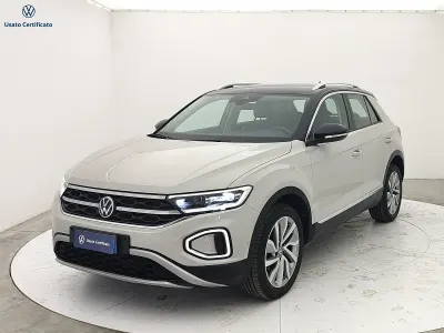 Usata VW T-Roc Style 110 CV (80 kW) 2023 Beige SUV