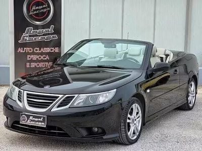 Usata Saab 9-3 Cabriolet Linear 150 CV (110 kW) 2009 Nero Cabrio