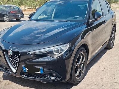 Usata Alfa Romeo Stelvio 180 CV (132 kW) 2018 Nero SUV