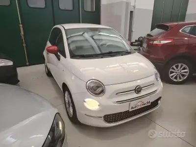 Usata Fiat 500 Lounge 69 CV (50 kW) 2021 Bianco Utilitaria