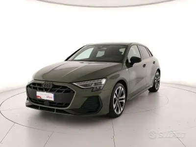 Brugt Audi A3 S-Line 150 HK (110 kW) 2025 Grøn Sedan