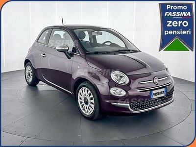 Usata Fiat 500 Lounge 69 CV (50 kW) 2019 Viola Utilitaria