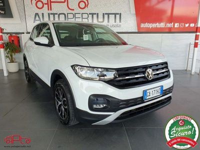 Usata VW T-Cross 115 CV (84 kW) 2020 Bianco pastello SUV