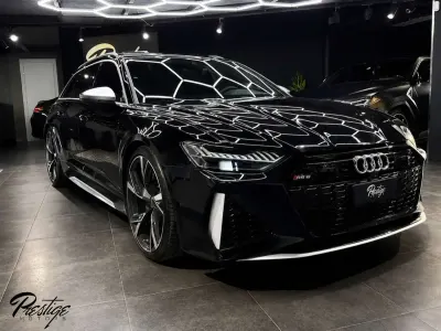 Usata Audi RS6 Ambiente 600 CV (441 kW) 2022 Nero mithos metall Station wagon