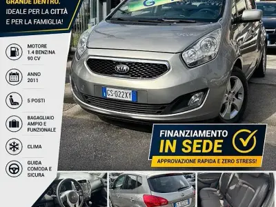 Usata Kia Venga LX 90 CV (66 kW) 2011 Marrone Utilitaria