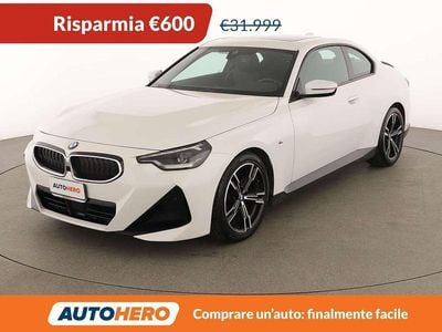 Usata BMW 220 M Sport 184 CV (135 kW) 2022 Bianco Coupé