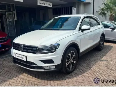 Usata VW Tiguan Executive 150 CV (110 kW) 2017 Bianco SUV