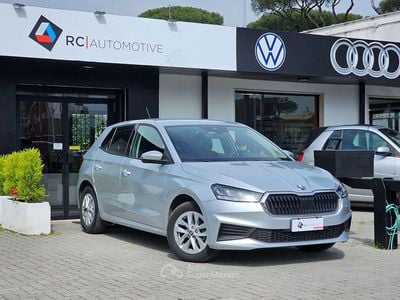 Usata Skoda Fabia Ambition 95 CV (69 kW) 2022 Bianco Utilitaria