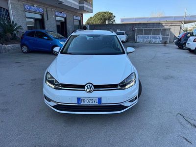 Usata VW Golf VII 115 CV (84 kW) 2017 Bianco Station wagon