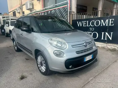 Usata Fiat 500L Living 105 CV (77 kW) 2014 Grigio Monovolume
