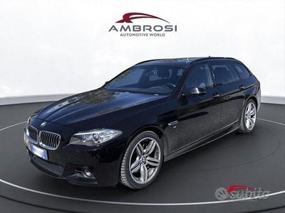 Begagnad BMW 525 218 HK (160 kW) 2014 Svart Kombi