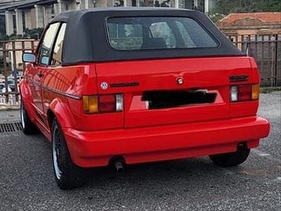 Usata VW Golf Cabriolet Sport 1991 Rosso Cabrio