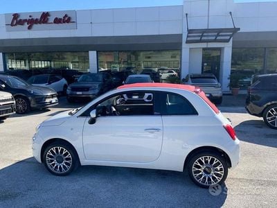 Usata Fiat 500C Lounge 69 CV (50 kW) 2018 Bianco Cabrio