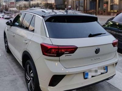 Usata VW T-Roc R-line 150 CV (110 kW) 2022 Beige SUV