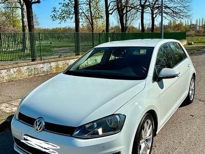 Usata VW Golf VII Highline 105 CV (77 kW) 2013 Bianco Berlina