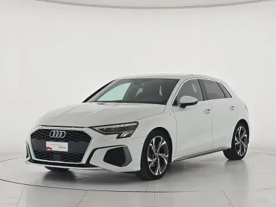 Usata Audi A3 S-Line 150 CV (110 kW) 2023 Bianco Berlina