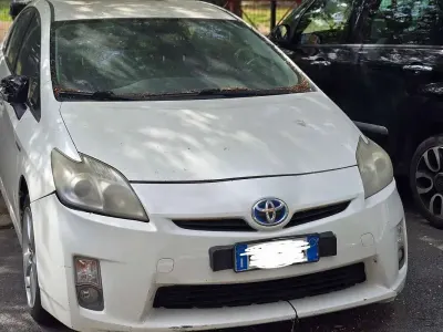 Usata Toyota Prius Active 99 CV (72 kW) 2010 Bianco Utilitaria