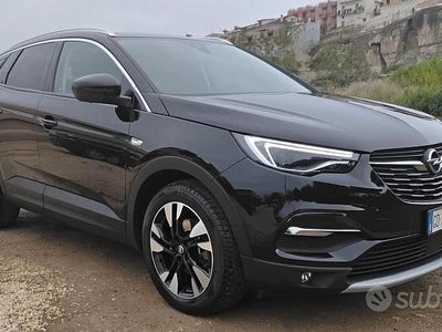 Usata Opel Grandland X Business 130 CV (95 kW) 2018 Nero SUV