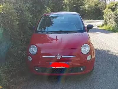 Begagnad Fiat 500 Pop 85 HK (62 kW) 2011 Röd Sedan