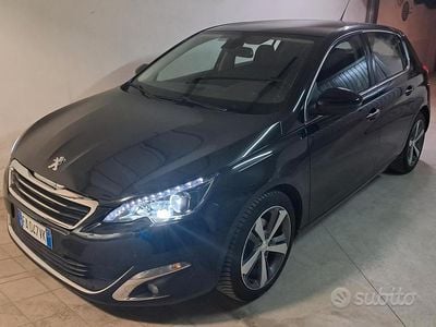 Usata Peugeot 308 Allure 115 CV (84 kW) 2015 Nero Berlina