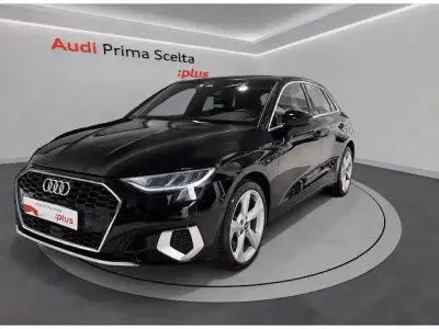 Usata Audi A3 Advanced 110 CV (80 kW) 2023 Nero perla Berlina