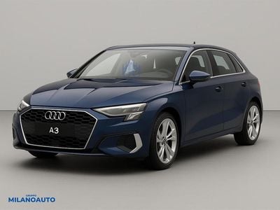 Begagnad Audi A3 Sportback Advanced Plus 150 HK (110 kW) 2025 Blå Halvkombi