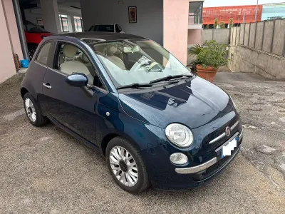 Usata Fiat 500 Lounge 95 CV (69 kW) 2016 Blu Utilitaria
