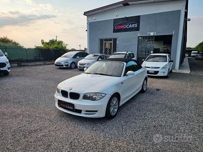 Usata BMW 118 Cabriolet 143 CV (105 kW) 2008 Bianco Cabrio