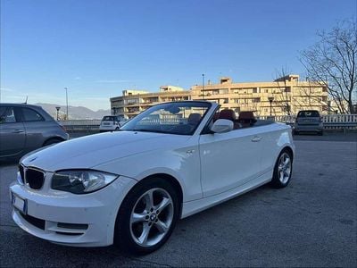 Usata BMW 118 Cabriolet 143 CV (105 kW) 2010 Bianco Cabrio
