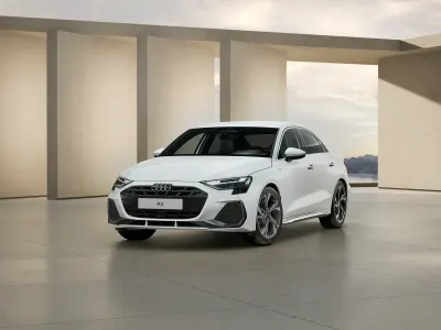 Ny Audi A3 S-Line 150 HK (110 kW) 2026 Hvid Sedan