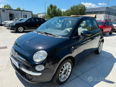 Usata Fiat 500C Lounge 95 CV (69 kW) 2011 Bluazzurro Cabrio