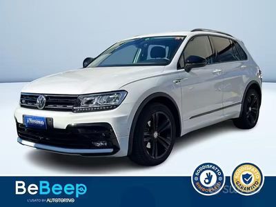 Usata VW Tiguan Advance 150 CV (110 kW) 2019 Bianco pastello SUV