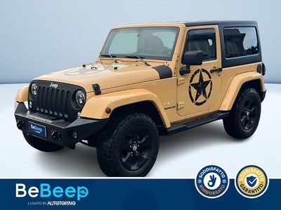 Usata Jeep Wrangler Sahara 200 CV (147 kW) 2014 Beige metallizzato SUV